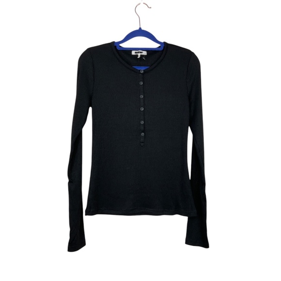 Rag & Bone The Rib Knit Henley NEW - Picture 4 of 9